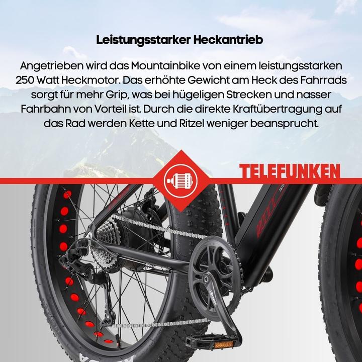 Actual product image Telefunken Climber FM350 26" (50 cm)