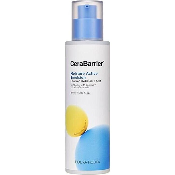 Holika Holika, Crema viso, Cerabarrier Moisture Active Moisturizing Face Emulsion 150 Ml (150 ml, Spray viso)