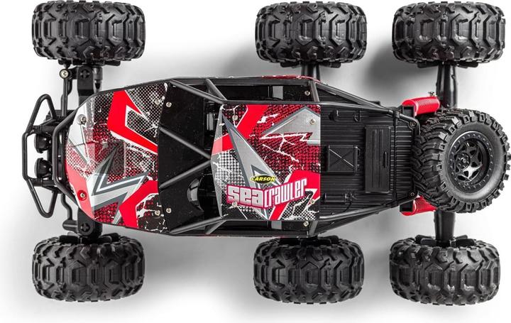 Produktbild Carson 1:10 Sea Crawler 6x6 100% RTR rot (RTR Ready-to-Run)