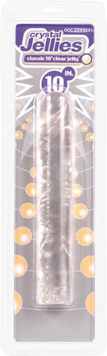 Actual product image Doc Johnson Crystal Jellies Classic Dong