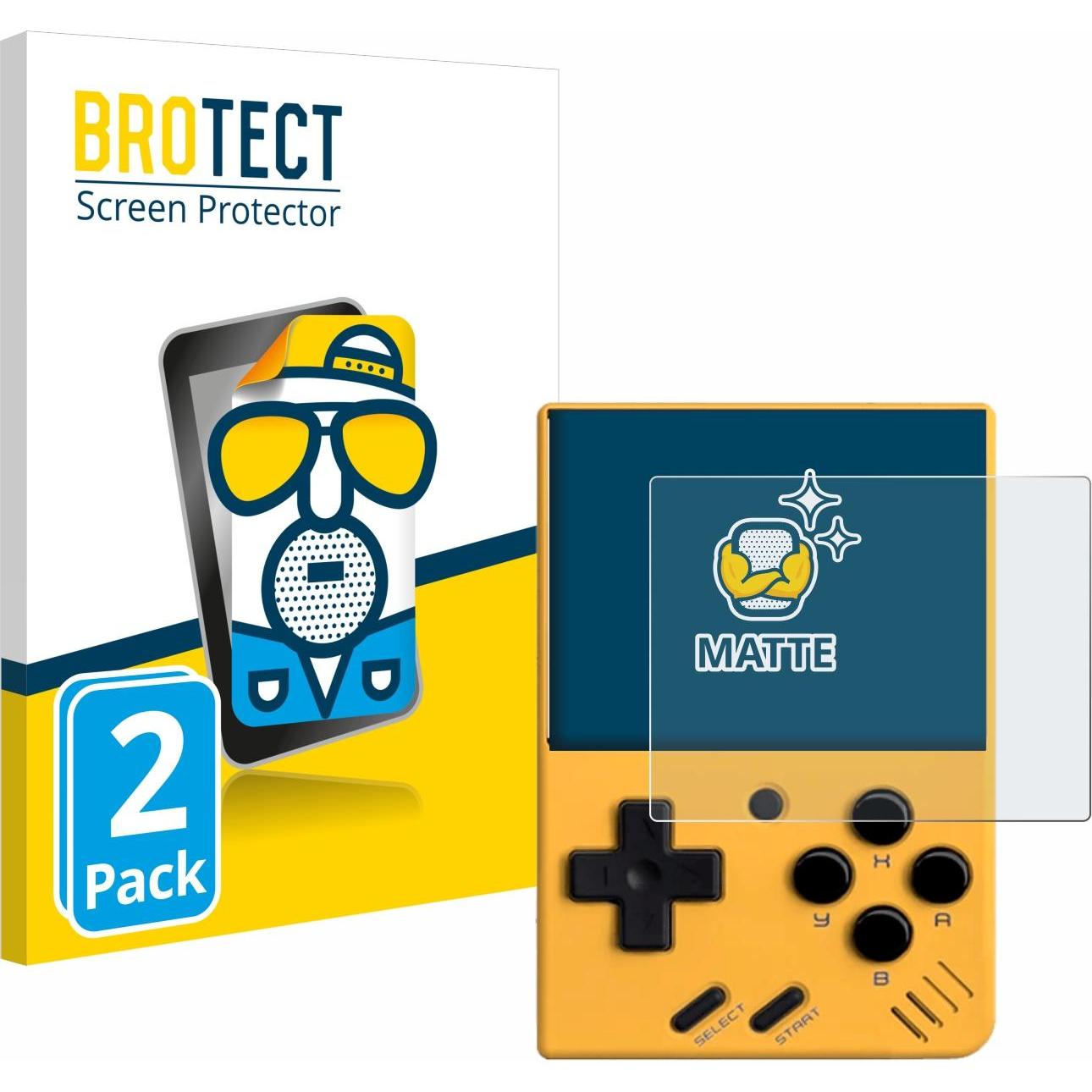 BROTECT Entspiegelungsfolie Displayschutz Displayschutzfolie Folie Matt, Weiteres Gaming Zubehör, Transparent