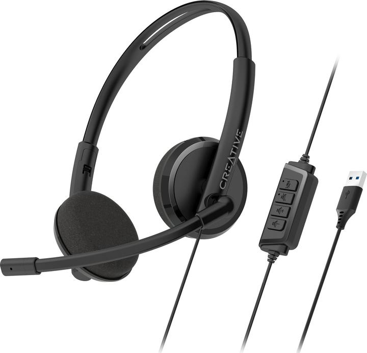 Produktbild Creative Crea Headset HS-220 51EF1070AA001 (Kabelgebunden, USB-A)