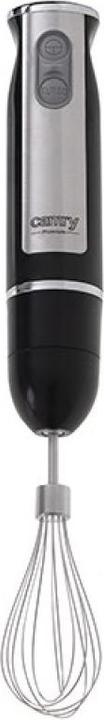 Actual product image Camry CR 4621 Hand blender, mini set 2 w 1, Black/Stainless Steel