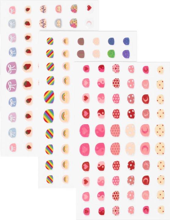 Produktbild That's mine - Nuri Nail Stickers - Red - Onesize (Kunstnägel, Red)