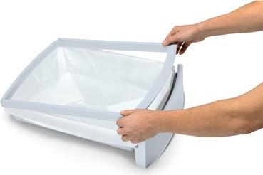 Productafbeelding IMAC Kattenbak Frida Met Lade Lichtblauw - 56X40X43,5 cm