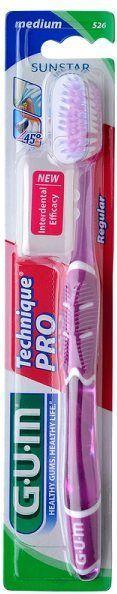 Actual product image GUM Per toothbrush (Medium, 1x)