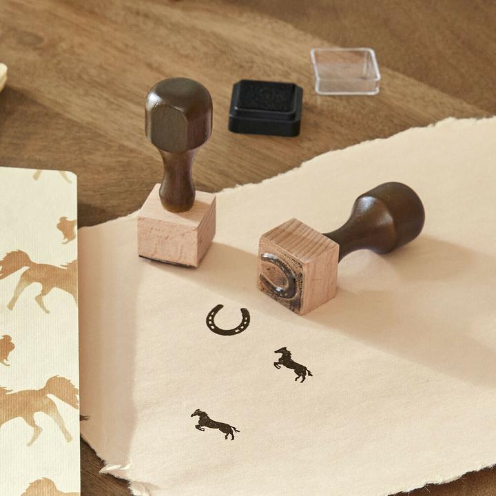 Produktbild Loberon Stempel 2er Set Windermay braun