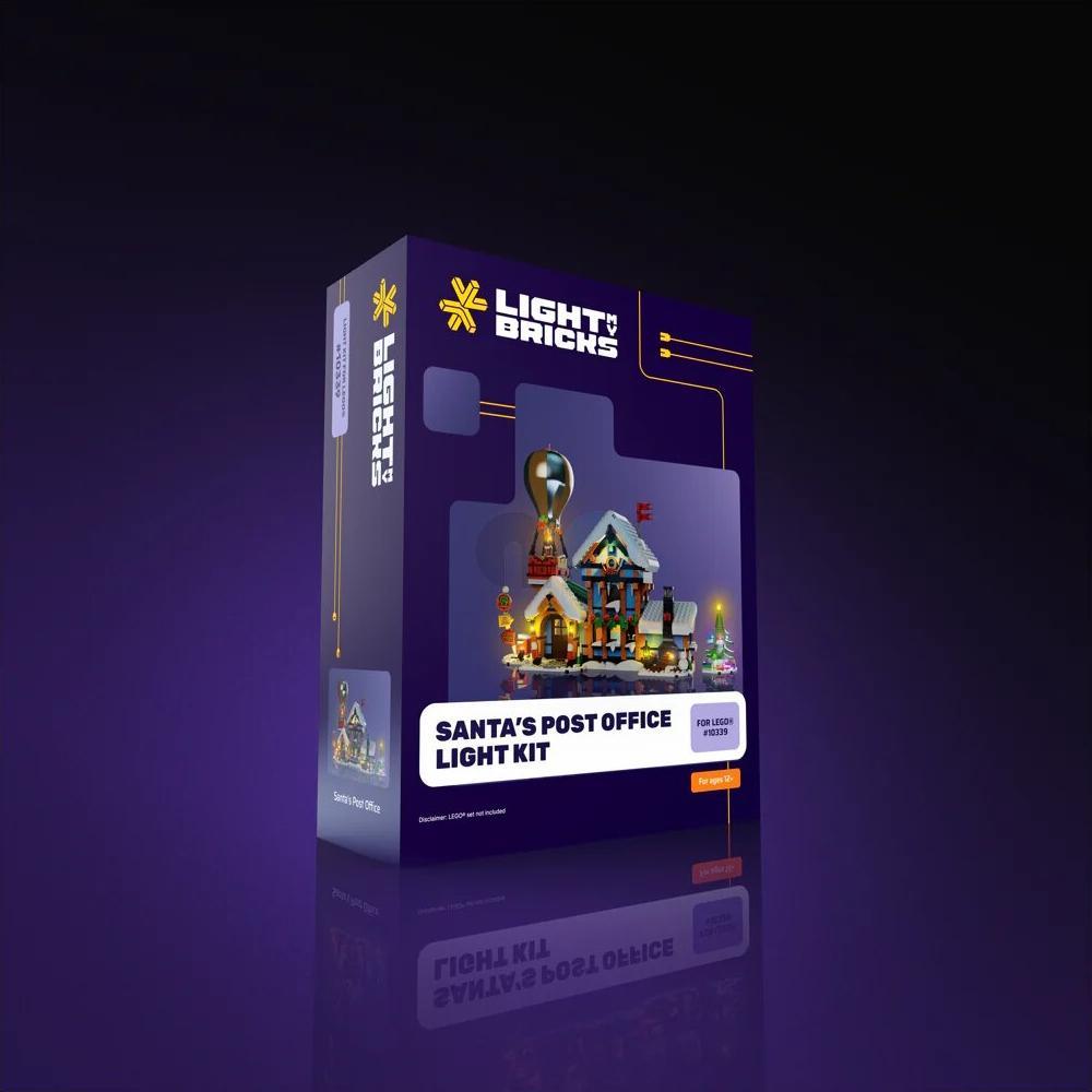 Light my bricks LMB 2.0 LED Licht Set für LEGO 10339 Postamt des Weihnachtsmanns