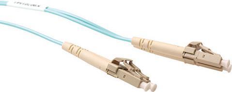 Produktbild 4 meter LSZH Multimode 50/125 OM3 fiber patch cable duplex with LC connectors (CAT6, 4 m)