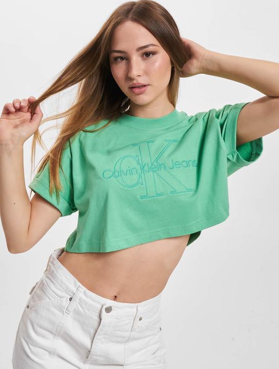 Produktbild Calvin Klein Jeans Monologo Cropped T-Shirt - 123183 (S)