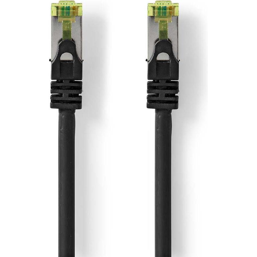 Nedis CAT7-Netzwerkkabel S/FTP RJ45 Stecker RJ45 Stecker 15.0 m Snagless Rund LSZH S (S/FTP, CAT7, 15 m), Netzwerkkabel