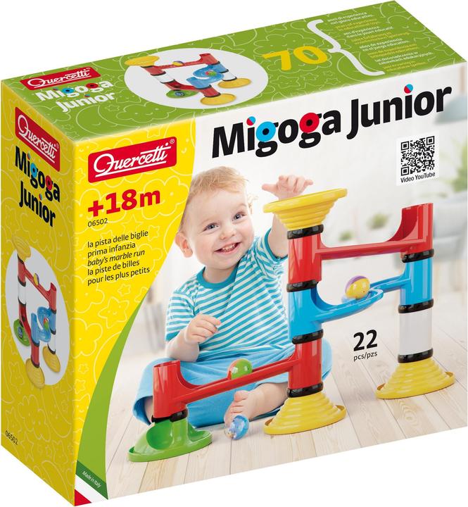 Actual product image Quercetti Migoga Junior Basic Set (22 pieces)
