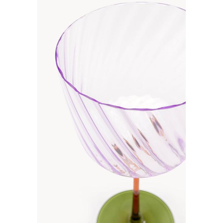 Produktbild Kare Design Weinglas Twist 22cm Sortiert