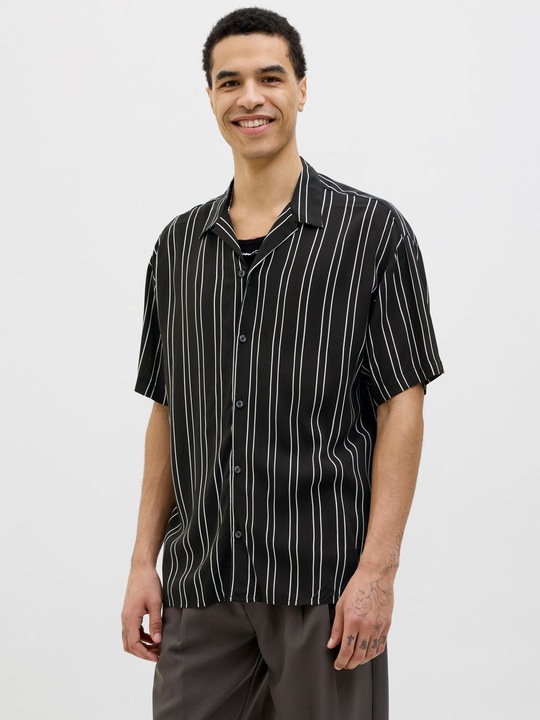 Produktbild Jack & Jones Jjejeff Stripe Resort Shirt Ss Sn (L)