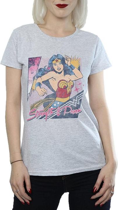 Immagine prodotto Wonder Woman Maglietta Forza e Potenza Heather (S)