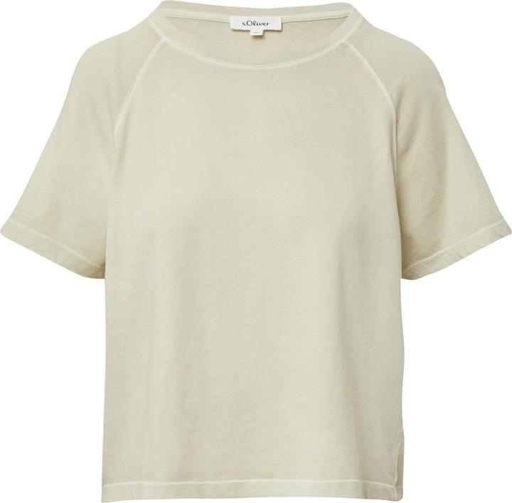 Produktbild S.Oliver T-Shirt Baumwoll-T-Shirt im Relaxed Fit mit Raglanärmeln (38)