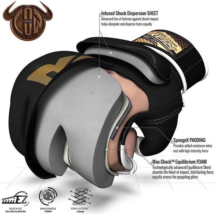 Immagine prodotto Rdx Guanti T2 Quest MMA (XL)