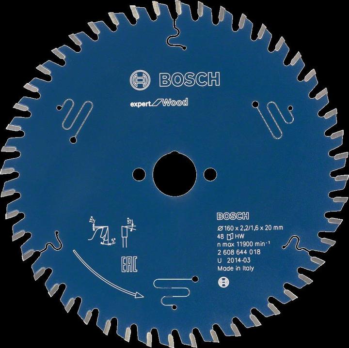 Actual product image Bosch Professional Zubehör Circular saw blade Expert for Wood, 254 x 30 x 2.6 mm, 54
