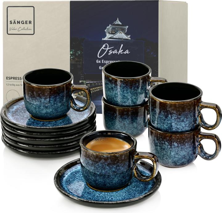 Sänger Espressotassen Osaka (80 ml, 6x)