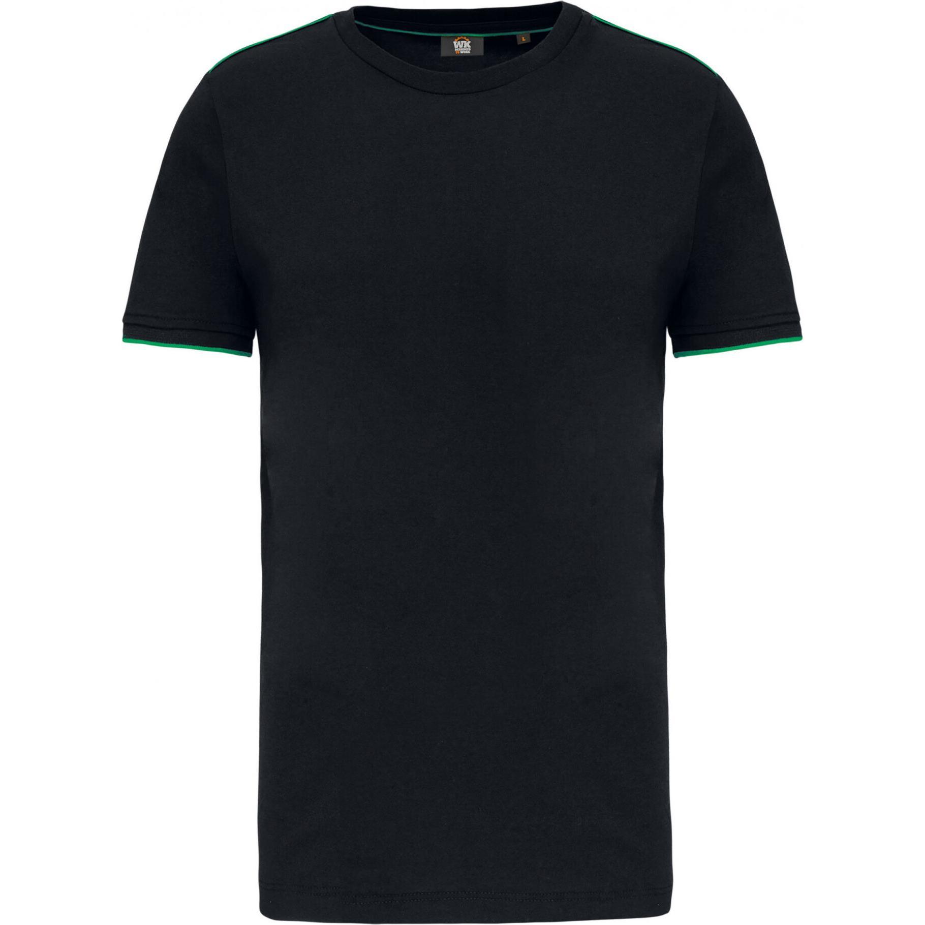 Kariban, Herren, Shirt, DayToDay, Schwarz, Grün, (S)