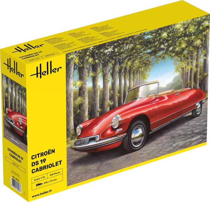Image du produit Heller Citroen DS 19 Cabriolet