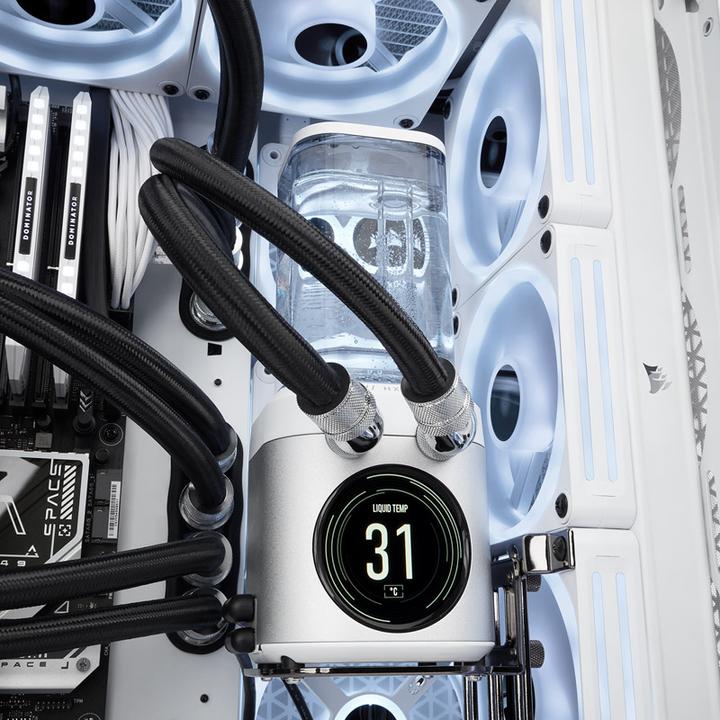 Actual product image Corsair Tubing (soft), XT Softline Mesh Black (3m 10/13mm ID/OD) (3 m, Plastic)