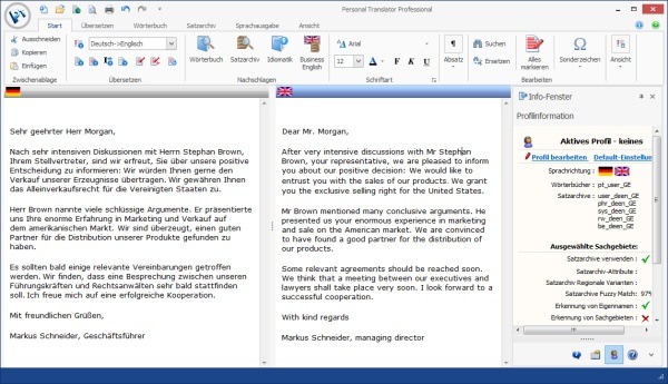 Actual product image Linguatec Personal Translator Professional 18