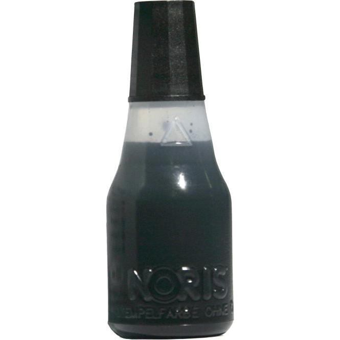 Trodat, Stempel, Stempelfarbe Noris schwarz 25ml für Gummi - (25 ml pro Stück)