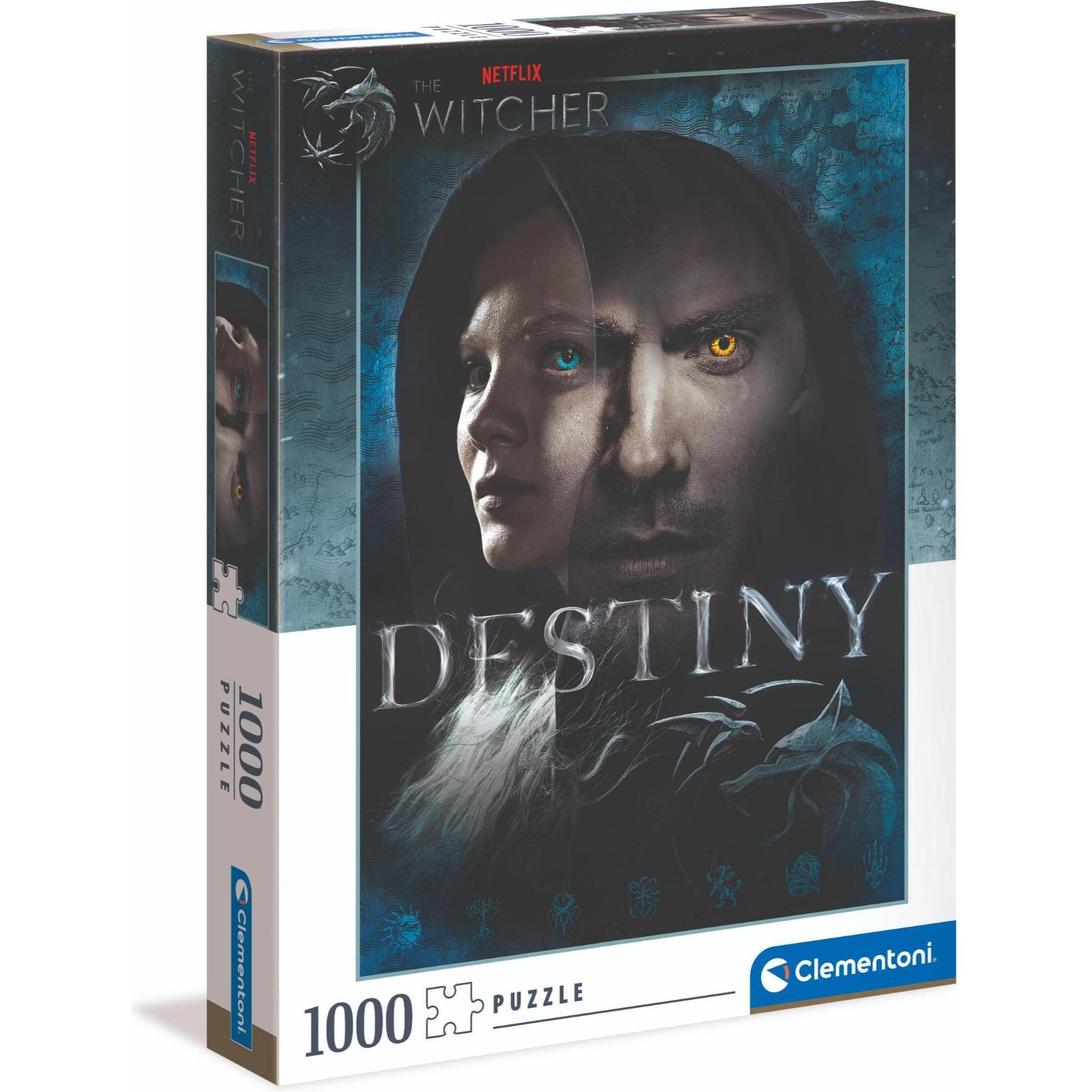 Clementoni The Witcher Puzzlespiel 1000 Stück(e) Fernsehen/Filme (1000 Teile)