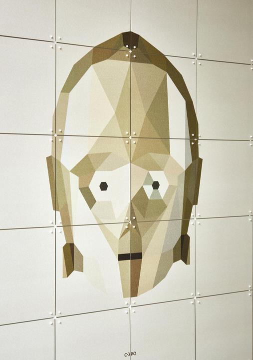 Actual product image Ixxi Star Wars Icons C-3PO (80 x 100 cm)