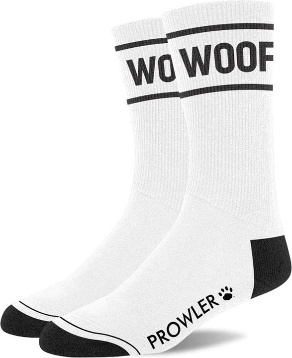Immagine prodotto Prowler Calzini WOOF - Bianco/Nero (Confezione singola, 39 - 45)
