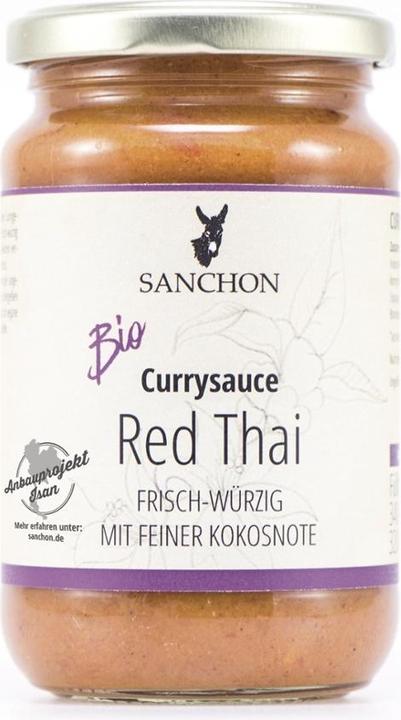 Produktbild Sanchon Currysauce Red Thai Bio (340 g)
