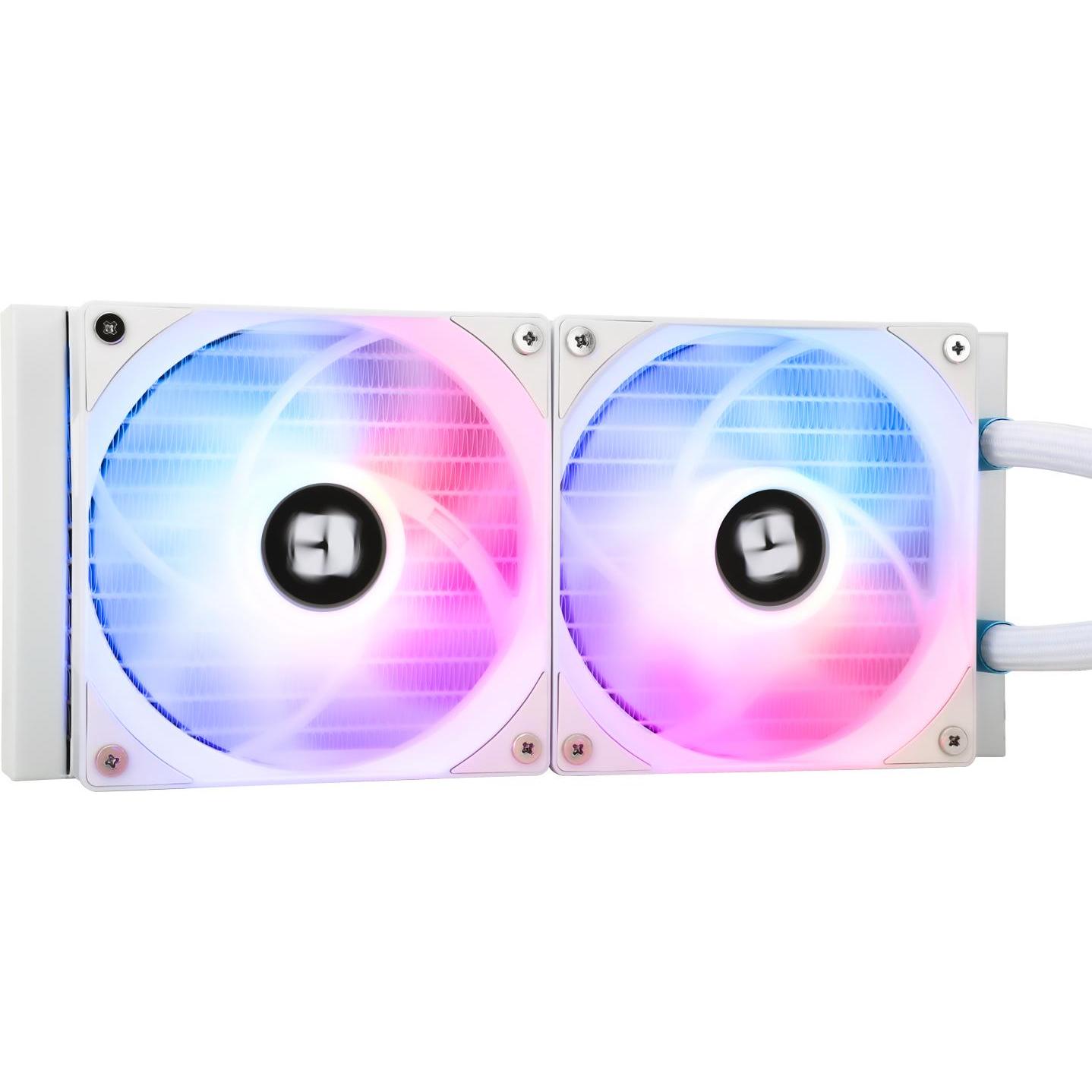 Thermalright AQUA ELITE 240 WHITE ARGB V3 Sistema di raffreddamento per computer Processore Kit di, Raffreddamento ad acqua CPU, Bianco