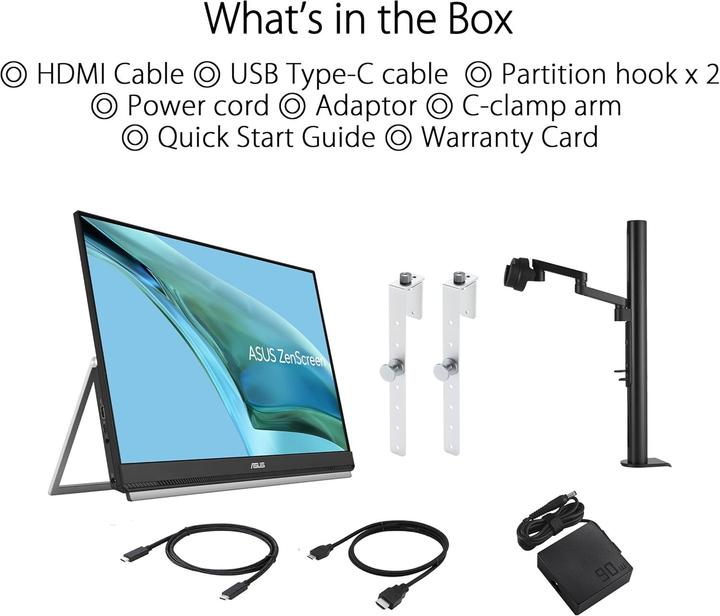 Produktbild ASUS ZenScreen MB249C (1920 x 1080 Pixel, 23.80")