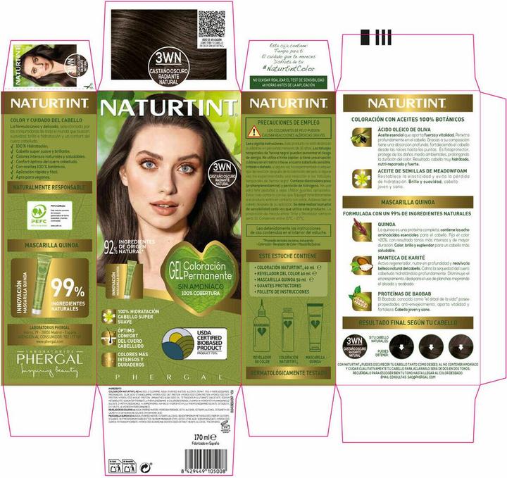 Naturtint ohne Ammoniak Castano Oscuro Radiante Natural