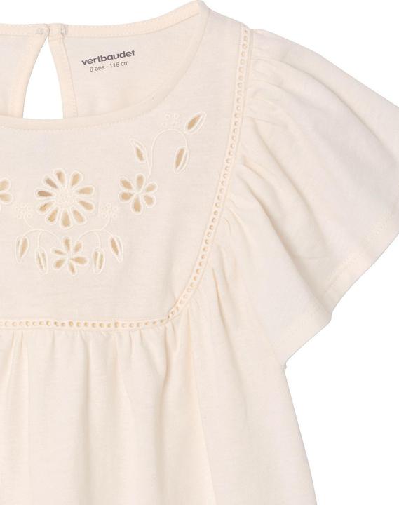 Immagine prodotto Vertbaudet Mädchen Bluse mit Schmetterlingsärmeln, Recycling-Baumwolle (92)