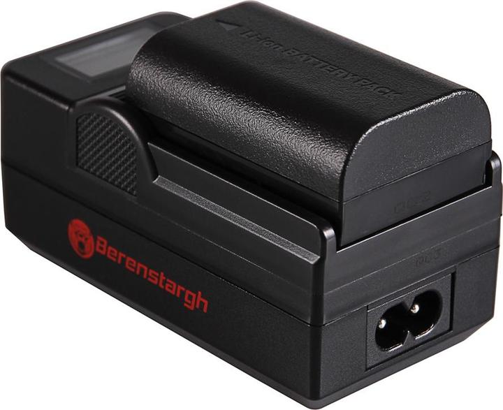 Produktbild Berenstargh Synchron USB Ladegerät f. Canon LP-E6 EOS 5D 60D 60Da 6D 7D EOS70D EOS-70D LP-E6 Mark II (Kamera Akku Ladegerät)