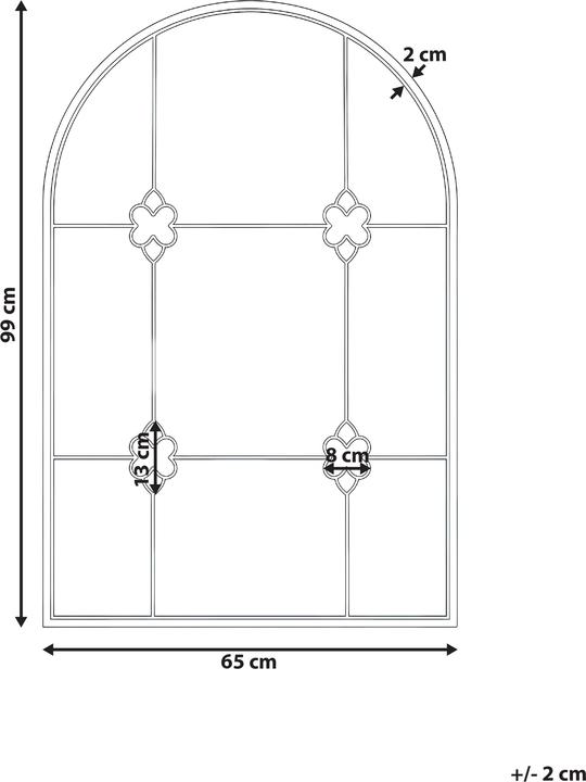 Immagine prodotto Beliani Thulay (65 x 99 cm)