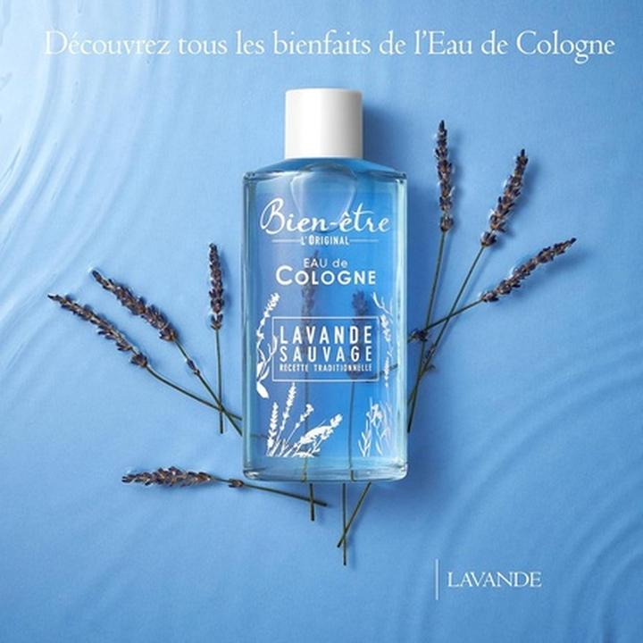 Actual product image Bien-être lavande naturelle (Eau de cologne, 250 ml)