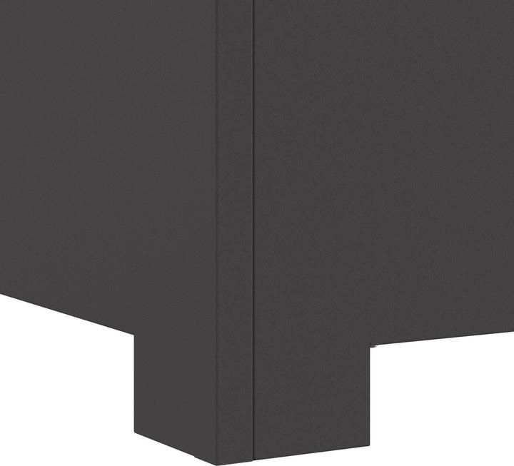 Immagine prodotto vidaXL Ciotola per il fuoco quadrata in acciaio nero