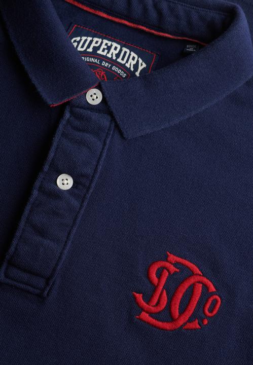 Produktbild Superdry Pique Monogram Kurzarm Polohemd (M)