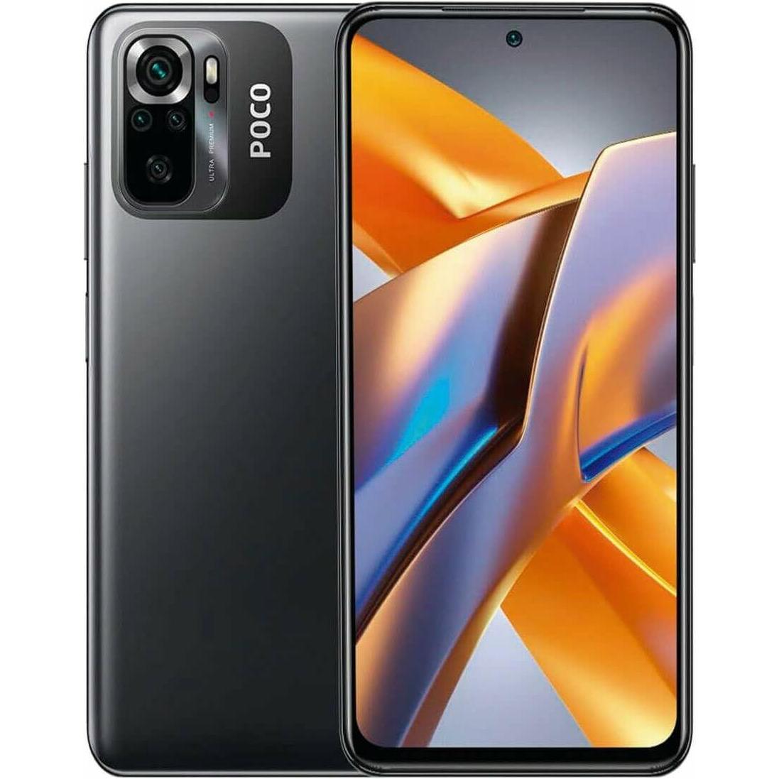 Xiaomi Poco M5s (128 GB, Grey, 6.43", Dual SIM, 4G), Smartphone, Grau