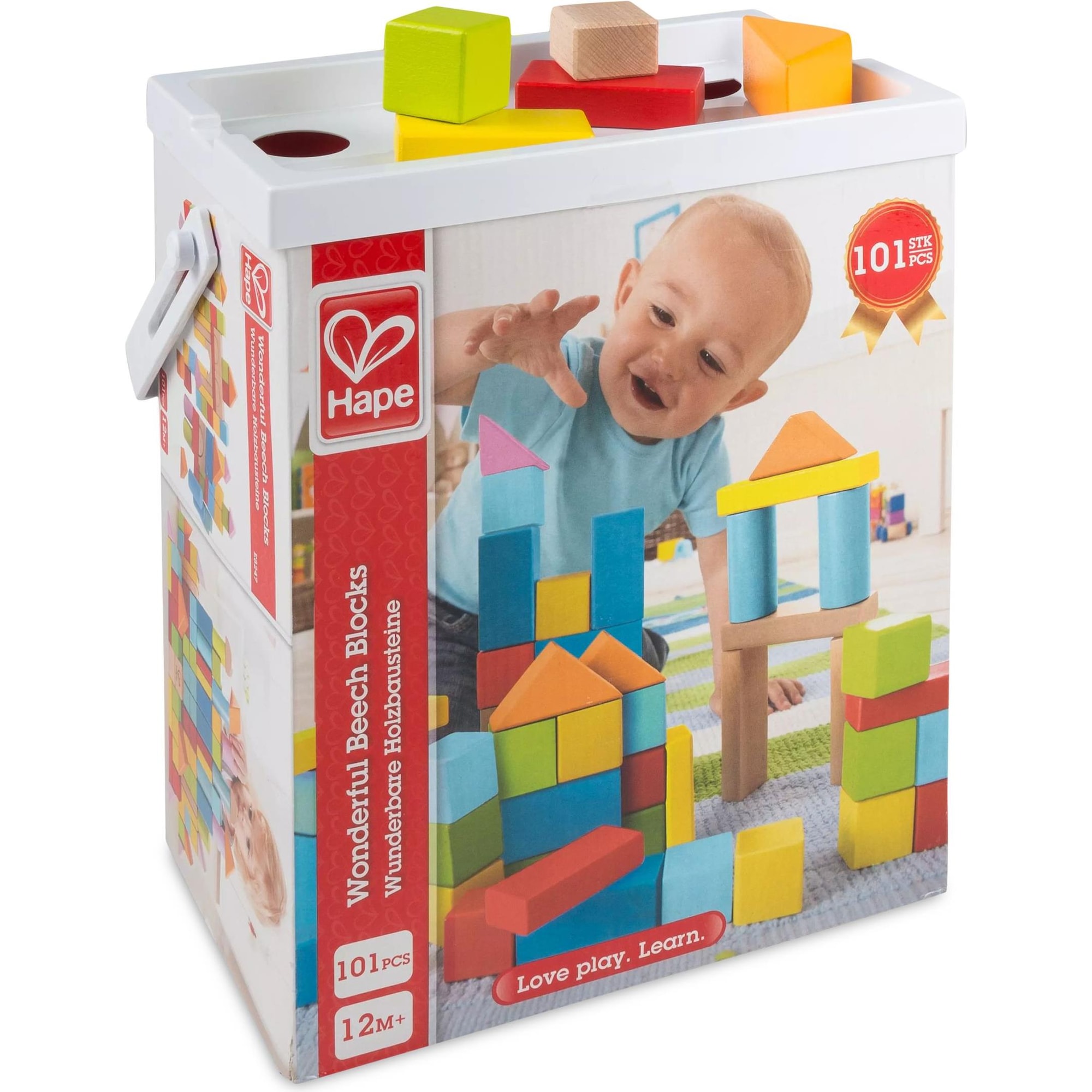 Hape Wonderful Beech Blocks