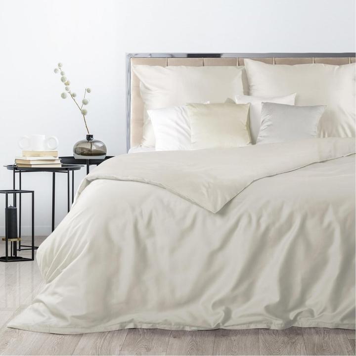 Actual product image Eurofirany bedding set Satin Nova3 Cream 160x200 NP, 3 pcs. Bedding (Duvet cover, 160 x 200 cm)
