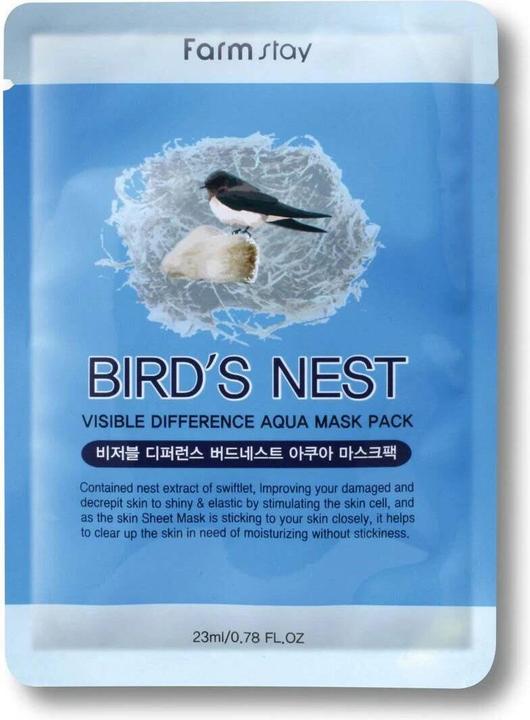 Actual product image Farm Stay Visible Difference Birds Nest Aqua Mask Pack (23 ml)