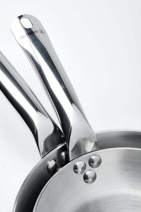 Immagine prodotto de Buyer Alchimia (32 cm, Padella per friggere, Acciaio inossidabile)