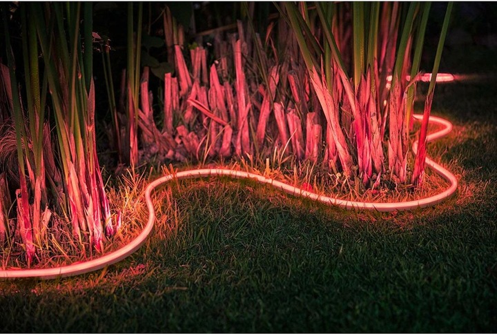 Image du produit Philips Hue Outdoor Lightstrip 5m fiche DE (Multicolore, 500 cm, Extérieur)