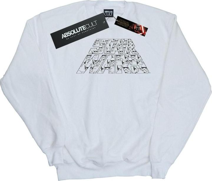 Immagine prodotto Star Wars The Rise Of Skywalker Trooper Filled Logo Felpa Uomo (5XL)