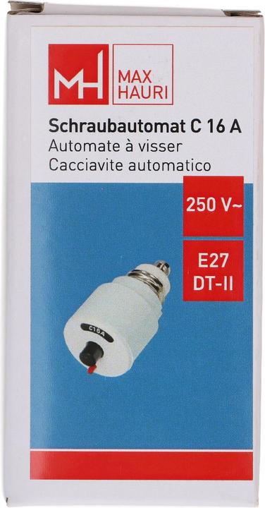Produktbild Max Hauri Schraubautomat (16 A)