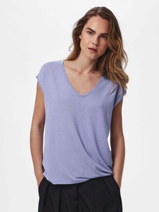 Produktbild Pieces Pcbillo Tee Lurex Stripes Jrs Noos Bc (S)